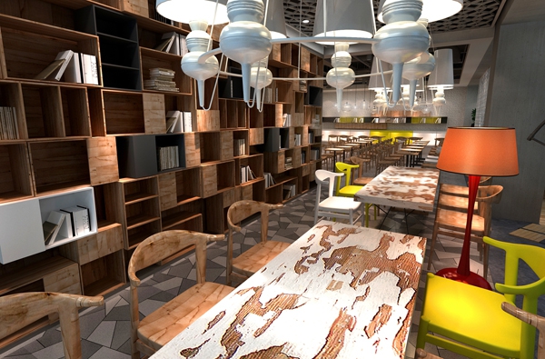 《慢時光咖啡廳裝修設(shè)計》-中衛(wèi)咖啡廳裝修設(shè)計公司|室內(nèi)設(shè)計|空間/建筑|中衛(wèi)咖啡廳設(shè)計 - 原創(chuàng)設(shè)計作品 