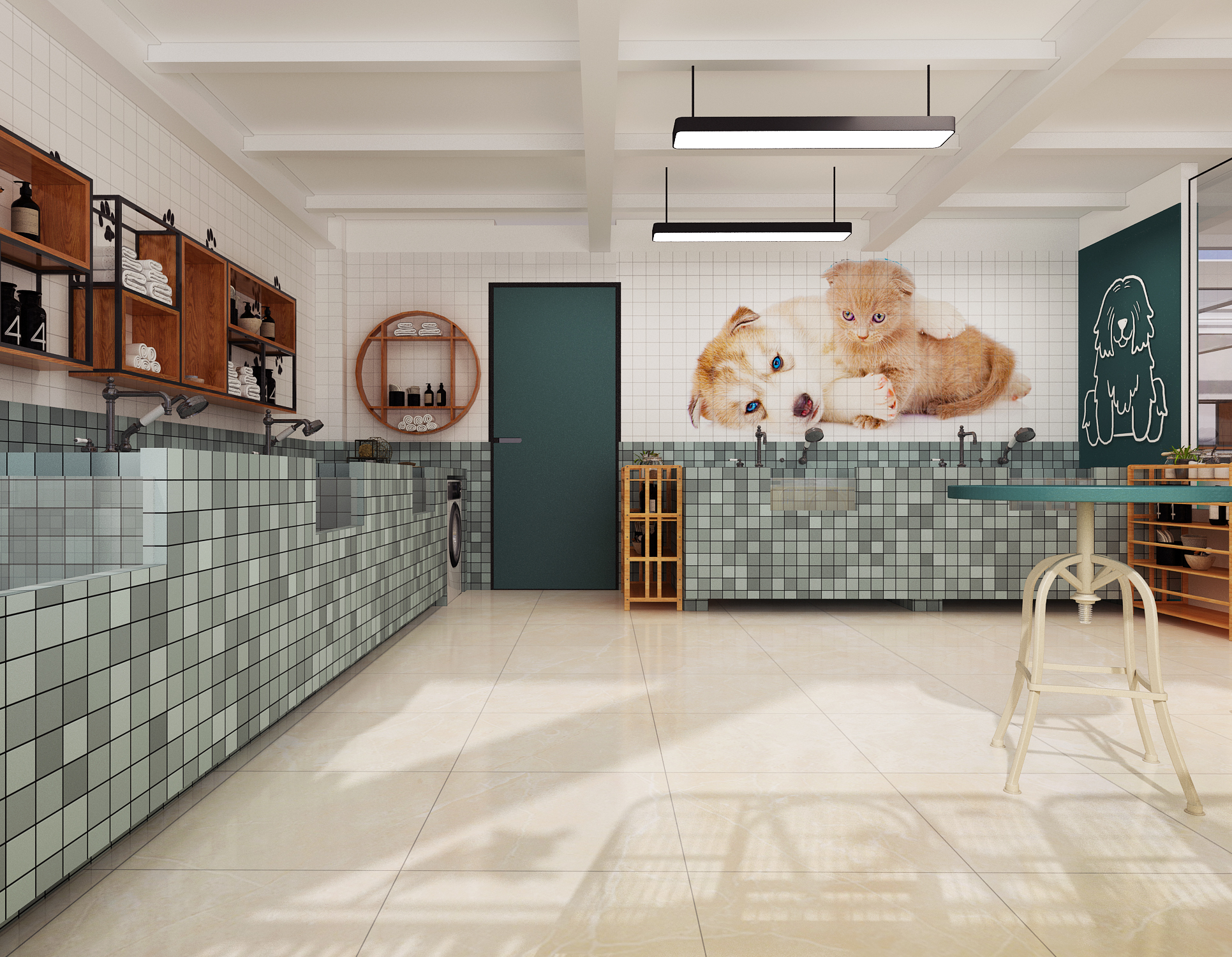 北京著名設(shè)計師淺談寵物店寵物寄養(yǎng)裝修設(shè)計理念