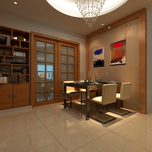 禹洲天境114平簡約風格,禹洲天境現代簡約114平米三居室裝修設計圖片_樣板間_實景圖-搜房網裝修設計網